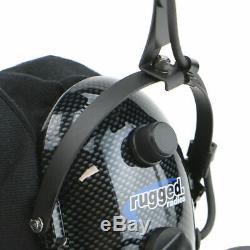 Rugged Ultimate OTH Over the Head Two Way Radio Headset Off Road Desert Racing