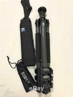SIRUI Carbon 8X 4 Sections, ET-1204, Camera Tripod Stand Only, No Ball Head