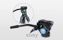 SIRUI ST124/ST-124 Carbon Fiber Camera Tripod Kit with VA-5/VA5 Fluid Video Head