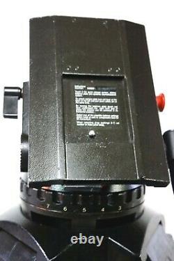 Sachtler FLUID HEAD V25 III 150mm HD CF CARBON FIBER SYS BAG PL GS SERVICED 66Lb