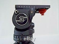 Sachtler FSB 6 T Fluid Head with Touch & Go Camera Plate & Tri-Pod 0405 H14 4737