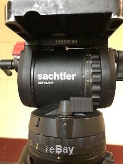 Sachtler Video 15SBFluid Head 100 mm Sachtler Speed Lock CF HD Carbon Fiber Legs