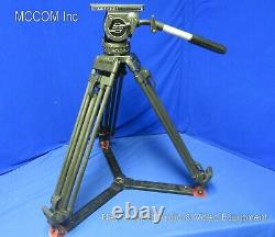 Sachtler Video 18 III 100mm Head with 2 Stage Carbon Fiber Tripod, Spreader