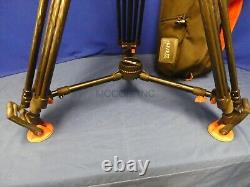 Sachtler Video 18 S2 Fluid Head Tripod with Carbon Fiber Legs, Handle, Case