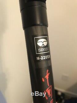 Sirui Carbon Fiber N2205x Tripod K20x Ball Head Good Condition for Travel