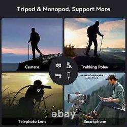 SmallRig 54 Carbon Fiber Tripod + Tripod Dolly with Monopod 360° Ball Head