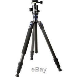 Tiffen TR654C-36 Traverse 4-Section Carbon Fiber Grounder Tripod with Ball Head