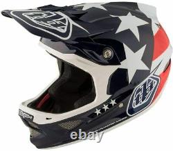 Troy Lee Designs D3 Freedom Carbon MIPS Helmet Blue XL BMX MTB DH Mountain Bike