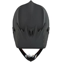 Troy Lee Designs TLD D3 Fiberlite Downhill MTB Helmet Mono Matte Black Large