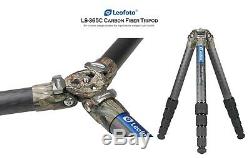 USED Leofoto LS-365C + PG-1 Camouflage Carbon Fiber Tripod with Gimbal Head