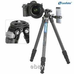 Used, Leofoto LS-224C Tripod with LH-25 ball head for DSLR Camera