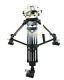 Vinten Vision 250 2 STAGE EFP CARBON TRIPOD SYS DOLLY TELEBAR PL SERVICED 73Lbs