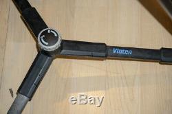 Vinten carbon fiber Pozi-Loc tripod with Vision 100 head ENG/EFP/DSLR & more