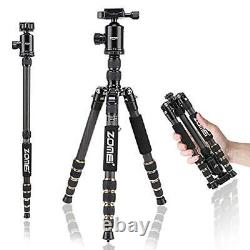 ZOMEI Z669C Carbon Fiber Portable Tripod with Ball Head Compact Travel for Ca