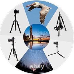 ZOMEI Z669C Carbon Fiber Portable Tripod with Ball Head Compact Travel for Ca