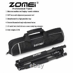 ZOMEI Z818C Carbon Fiber Tripod Monopod heavy duty light tripod for Camera Photo