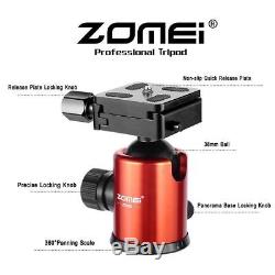 ZOMEI Z818C Pro Carbon Fiber Camera Tripod Monopod Ball Head for DSLR Camera