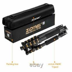 ZOMEi Z666C Portable Carbon Fiber Tripod Monopod & Ball Head Compact for Camera