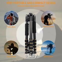 Zomei Z669C Travel Tripod Lightweight Carbon Fibre Monopod with Solid Ball Head